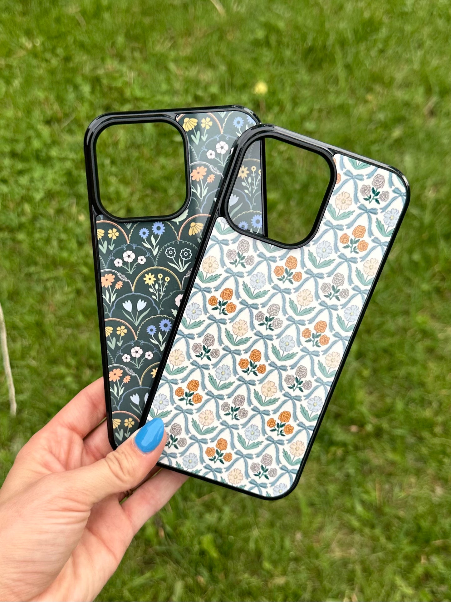 Coquette Bows or Retro Florals phone