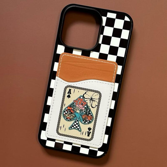 FEELING LUCKY PHONE CASE WITH CARD WALLET